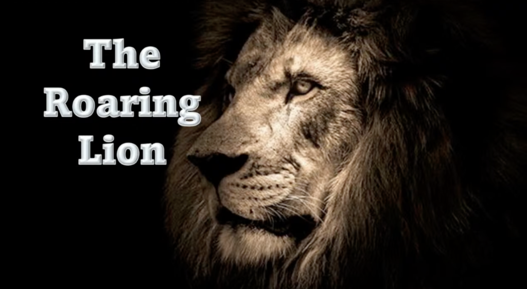 “The Roaring Lion”