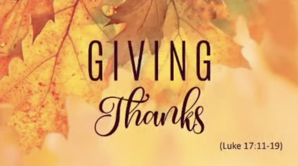“Giving Thanks”